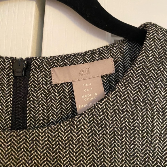 H&M work attire grey dress - Picture 2 of 6